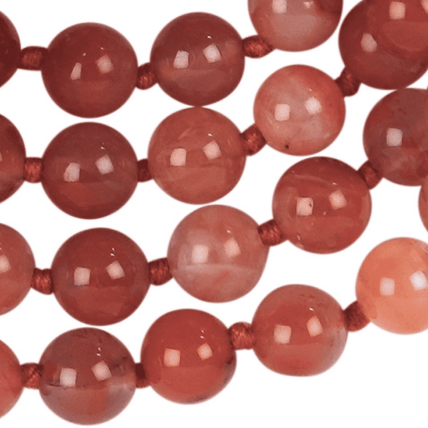 MALA I Sakral-Chakra I Roter Chalcedon