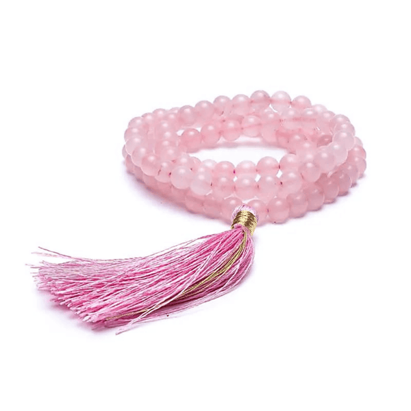Kleine MALA I Selbstliebe I Rosenquarz