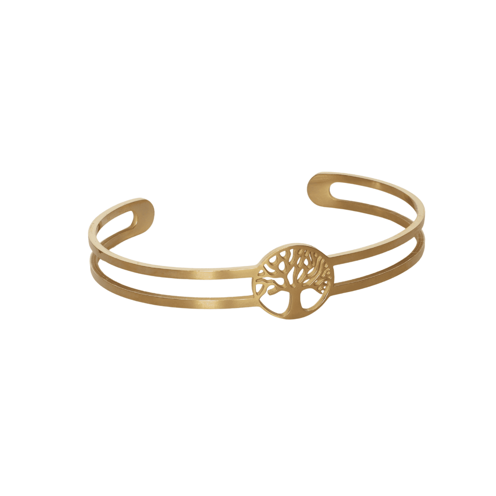 Armreif I Baum des Lebens I Gold