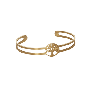 Armreif I Baum des Lebens I Gold