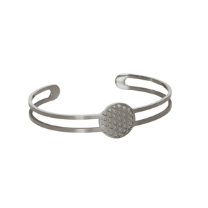 Armreif I Blume des Lebens I Silber