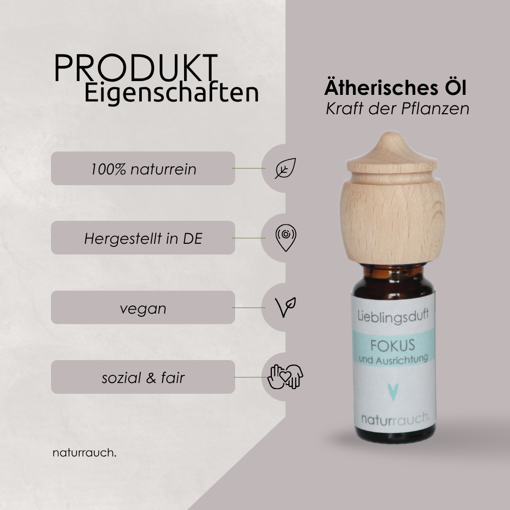 Fokus & Ausrichtung I Ätherisches Öl