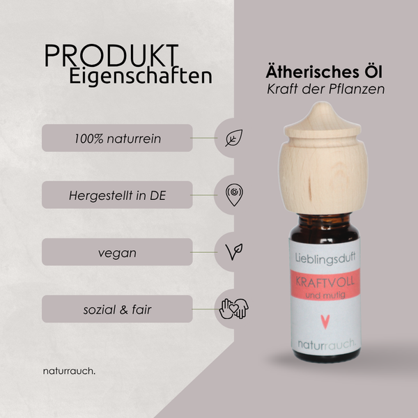 Kraftvoll & Mutig I Ätherisches Öl