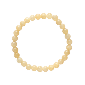Edelsteinarmband I Orangencalcit