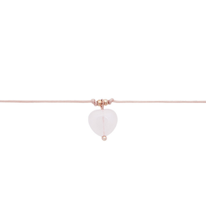 Herzlichkeit Armband I Rosenquarz
