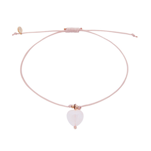 Herzlichkeit Armband I Rosenquarz