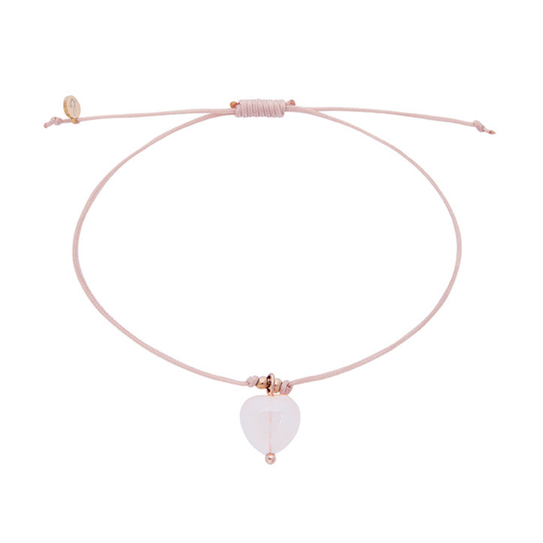 Herzlichkeit Armband I Rosenquarz
