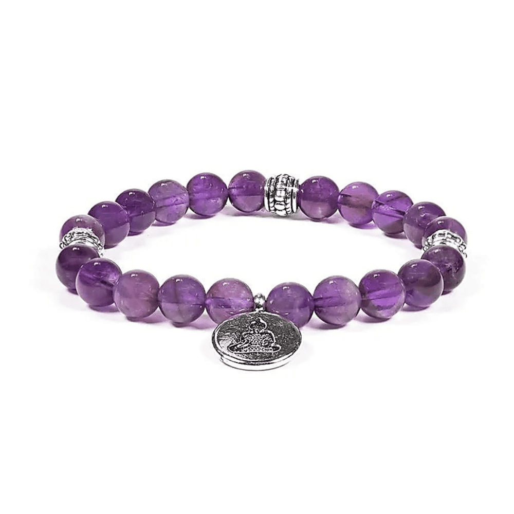 Amethyst Edelsteinarmband I Mala