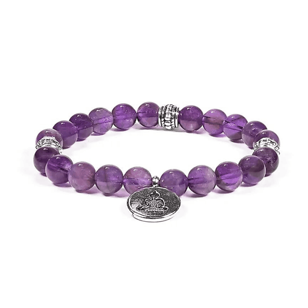 Amethyst Edelsteinarmband I Mala