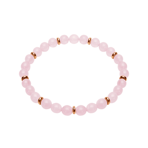 Rosenquarz Armband I Sanfte Liebe