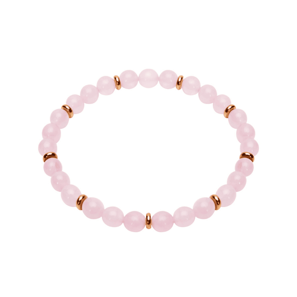 Rosenquarz Armband I Sanfte Liebe