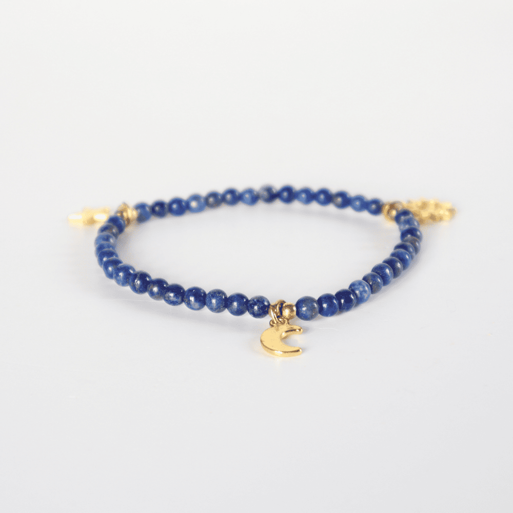 Lapislazuli Armband I Sonne, Mond & Sterne