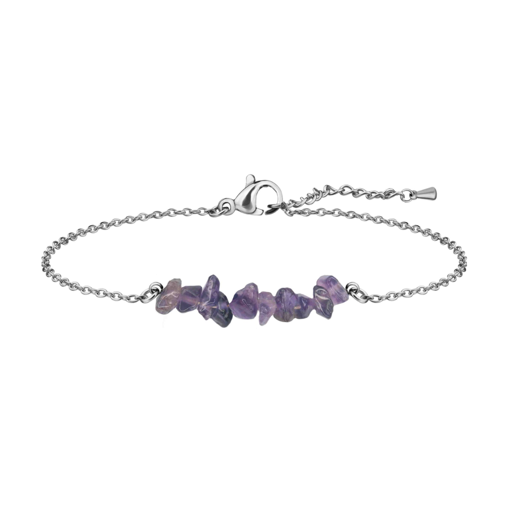 Kristallkraft-Armband I Amethyst