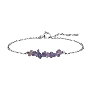 Kristallkraft-Armband I Amethyst