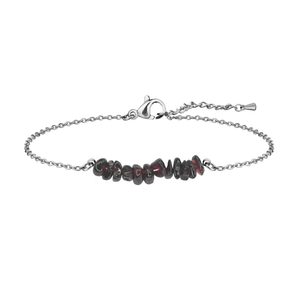 Kristallkraft-Armband I Granat