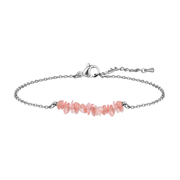 Kristallkraft-Armband I Roter Achat