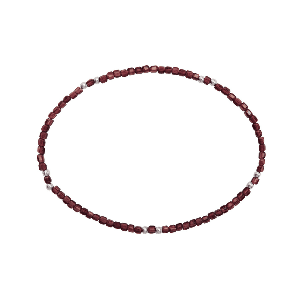 Rhodolith-Granat Armband I Transformation & Heilung