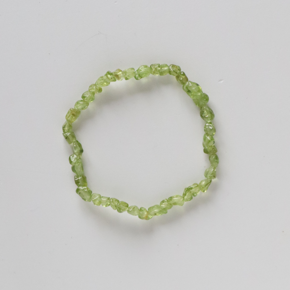 Peridot Edelsteinarmband I Herzensrein