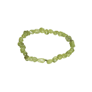 Peridot Edelsteinarmband I Herzensrein