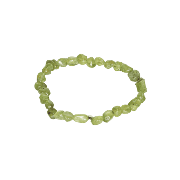 Peridot Edelsteinarmband I Herzensrein