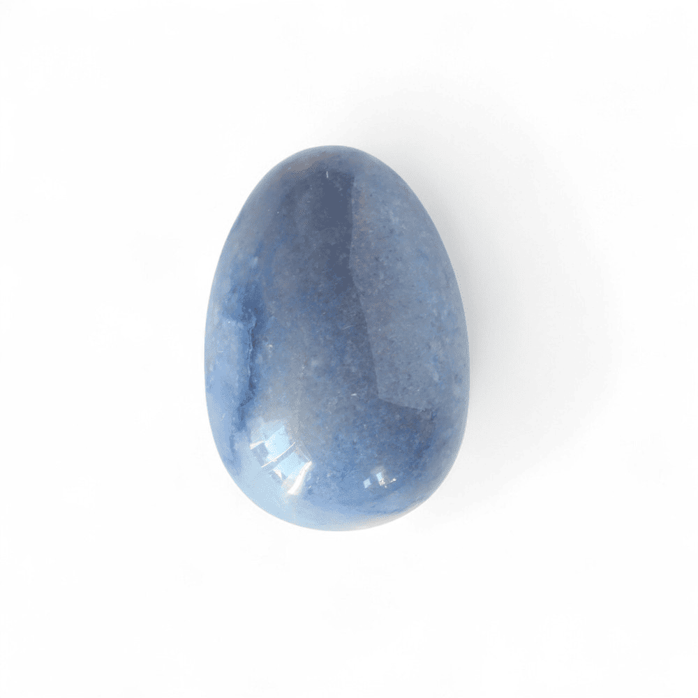 Blauquarz I Edelstein Ei