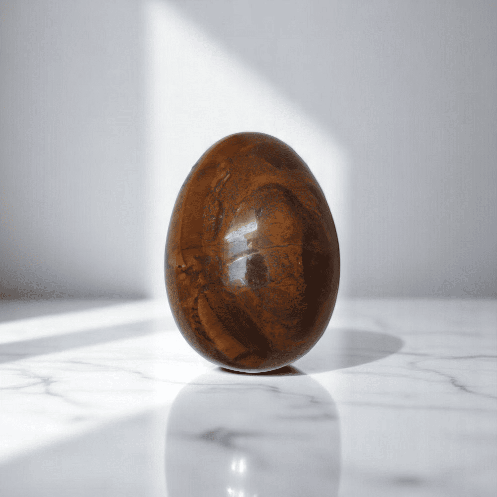 Mahagoni Obsidian I Edelstein Ei