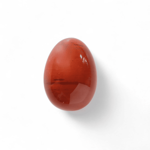 Roter Jaspis I Edelstein Ei