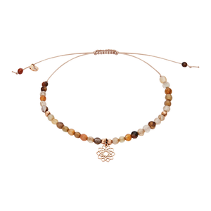 Achat Armband I Blume der Liebe