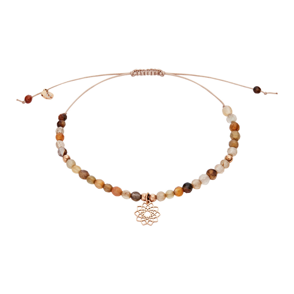 Achat Armband I Blume der Liebe
