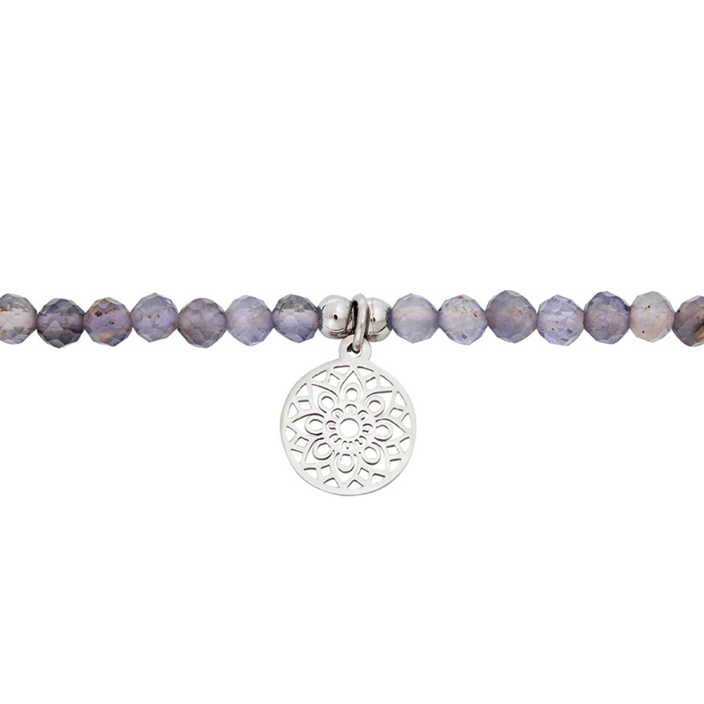 Iolith Armband I Mandala des Glücks