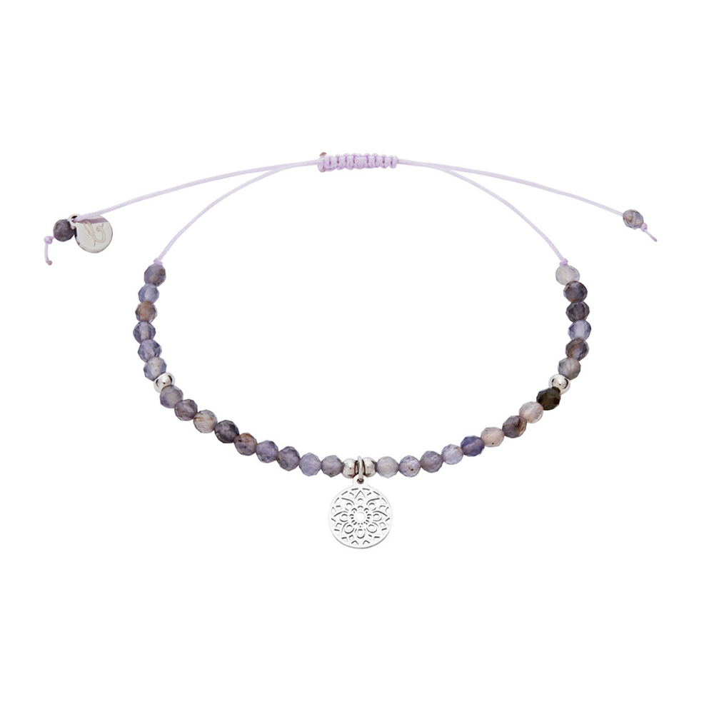 Iolith Armband I Mandala des Glücks