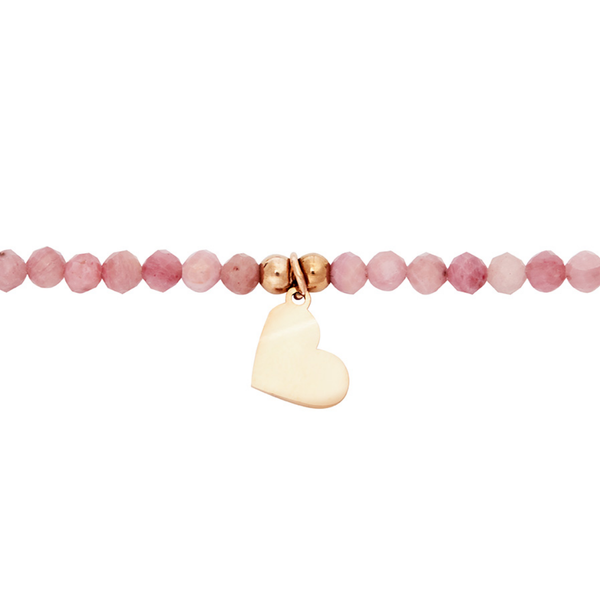 Thulit Armband I Herz