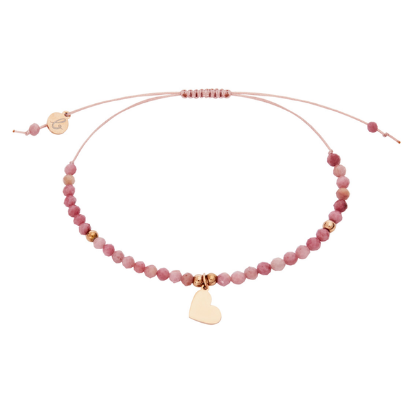 Thulit Armband I Herz