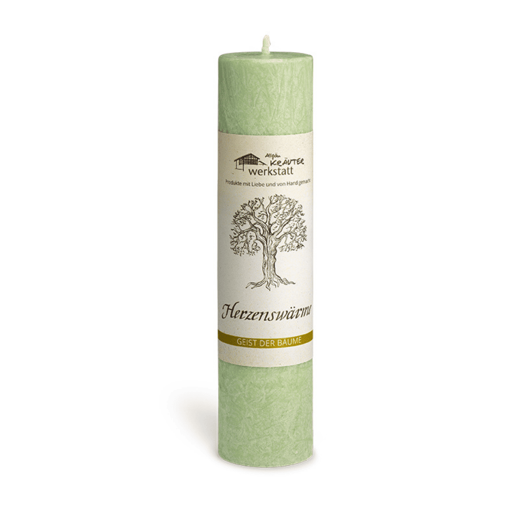 Weißdorn Heilkräuterkerze | Herzenswärme