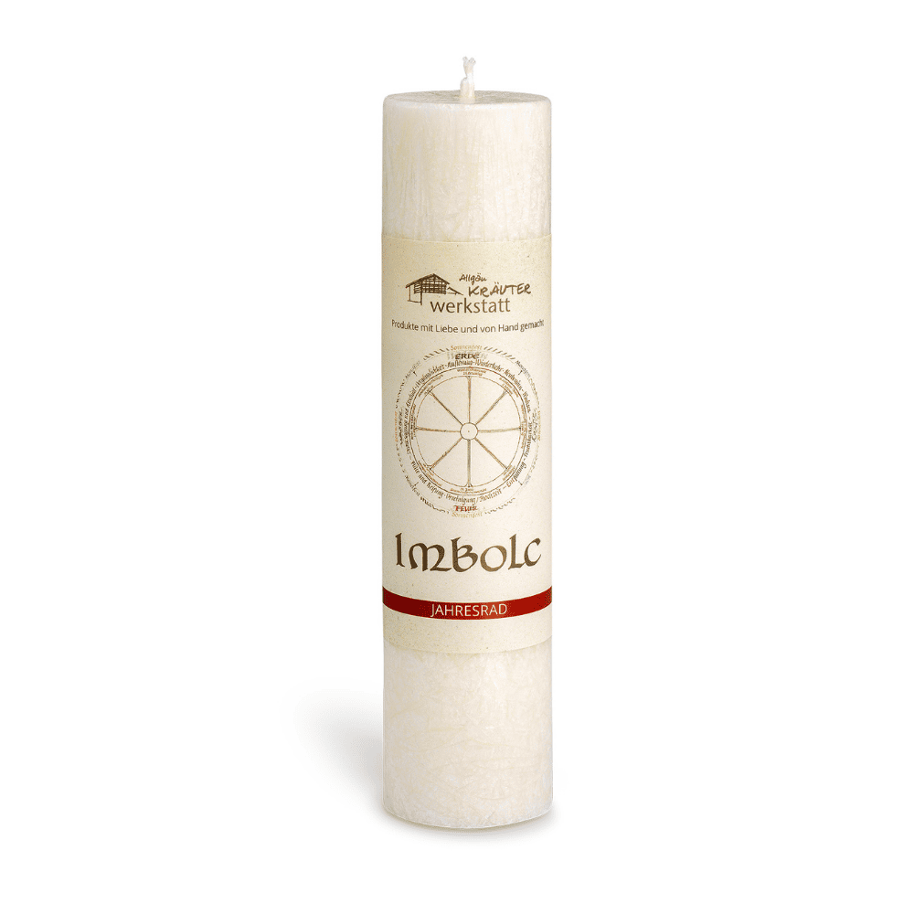 Imbolc | Heilkräuterkerze