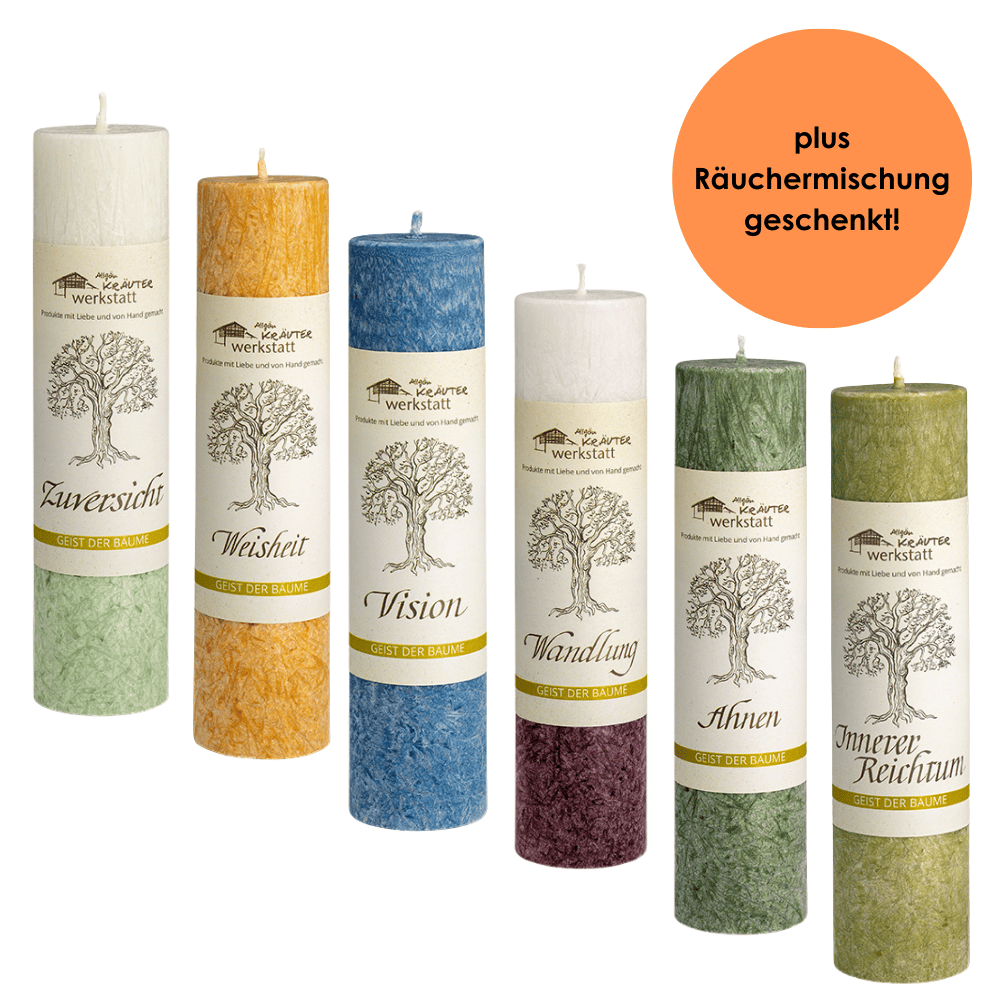Wandel der Zeit I Heilkräuterkerzen I Bundle