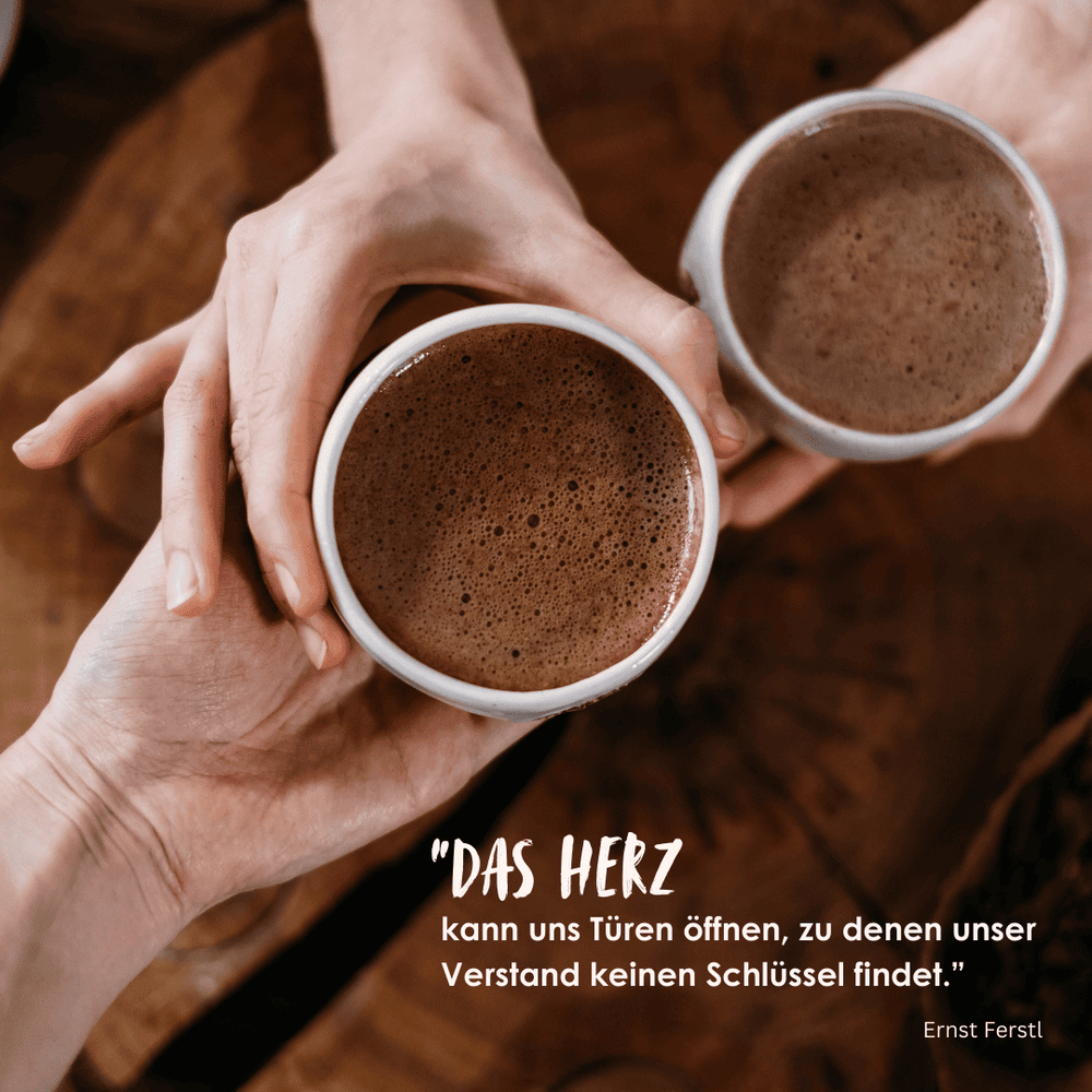 Eine Tasse BE WILD I Zeremonieller Bio-Kakao