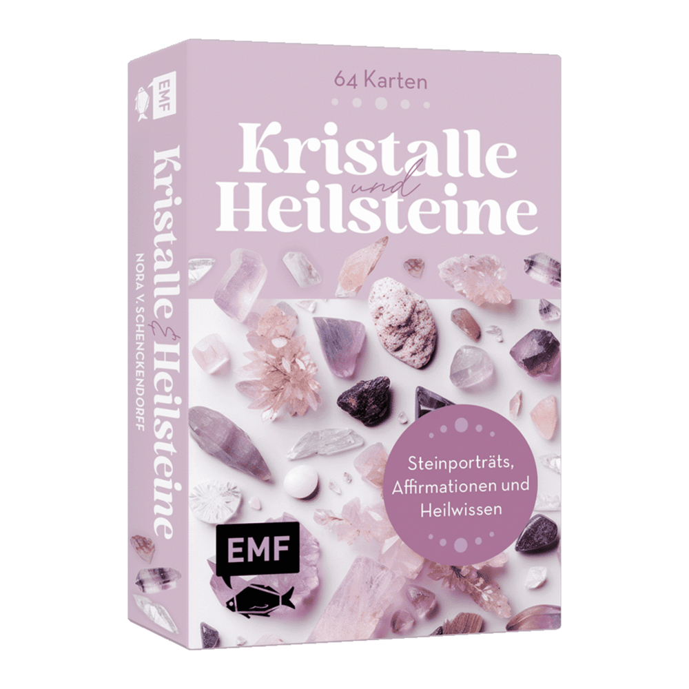 Die Kraft der Kristalle und Heilsteine I Kartenbox
