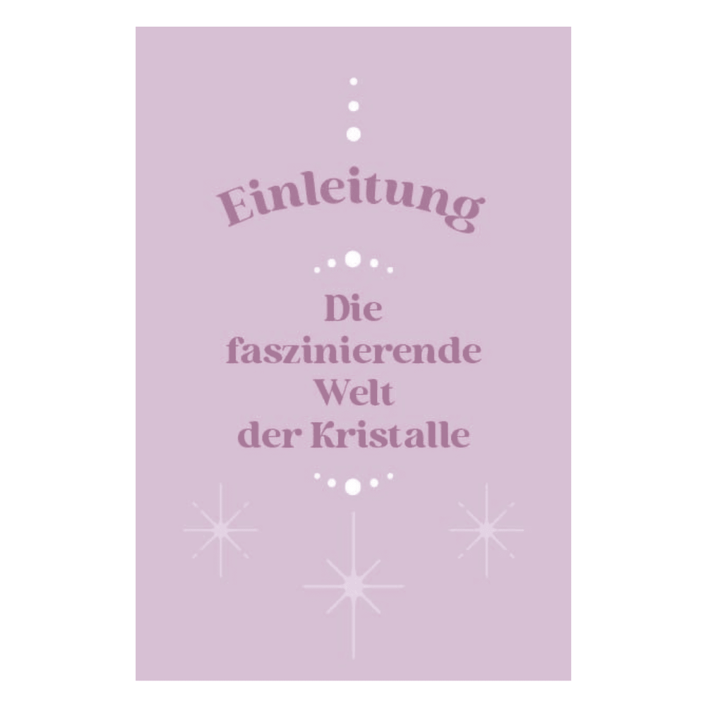 Die Kraft der Kristalle und Heilsteine I Kartenbox