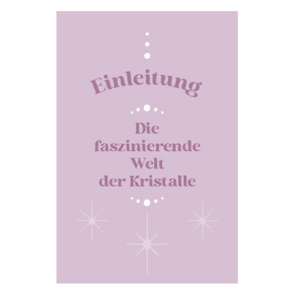 Die Kraft der Kristalle und Heilsteine I Kartenbox
