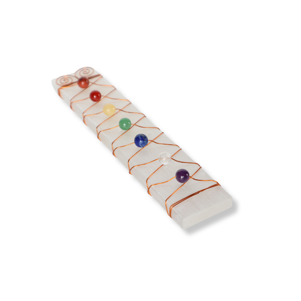 Ladeplatte Selenit I 7 Chakren