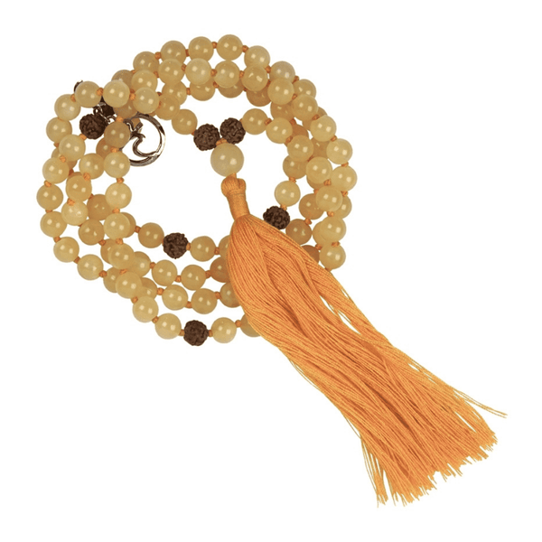 MALA I Solarplexus-Chakra I Calcit