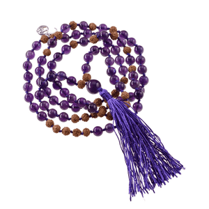 MALA I Kronen-Chakra I Amethyst