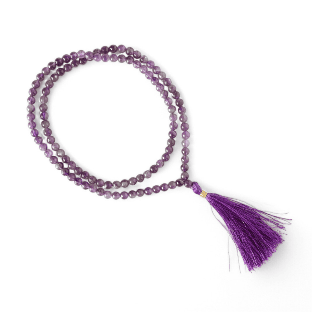 Kleine MALA I Geistige Ruhe I Amethyst
