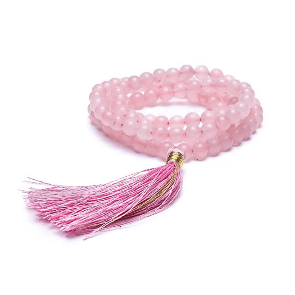 Kleine MALA I Selbstliebe I Rosenquarz