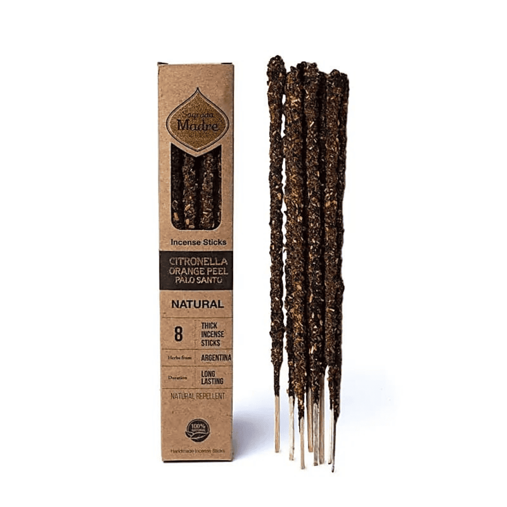 Citronella, Orange & Palo Santo I Natural-Räucherstäbchen