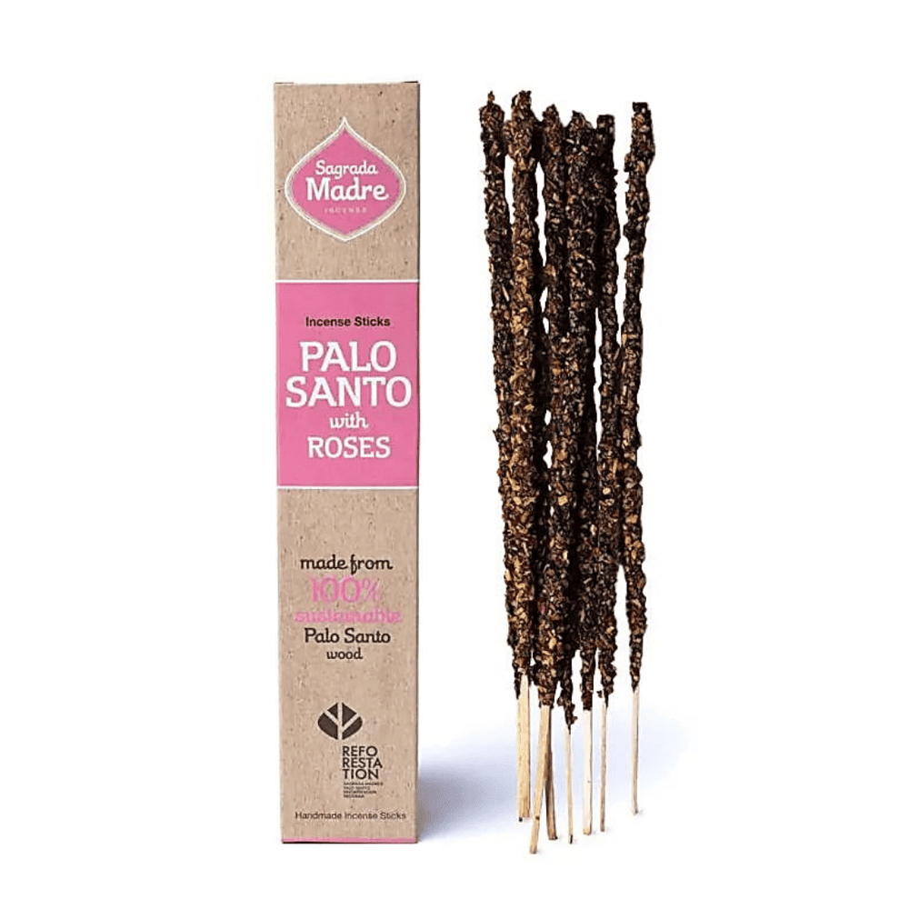 Palo Santo & Rose I Natural-Räucherstäbchen