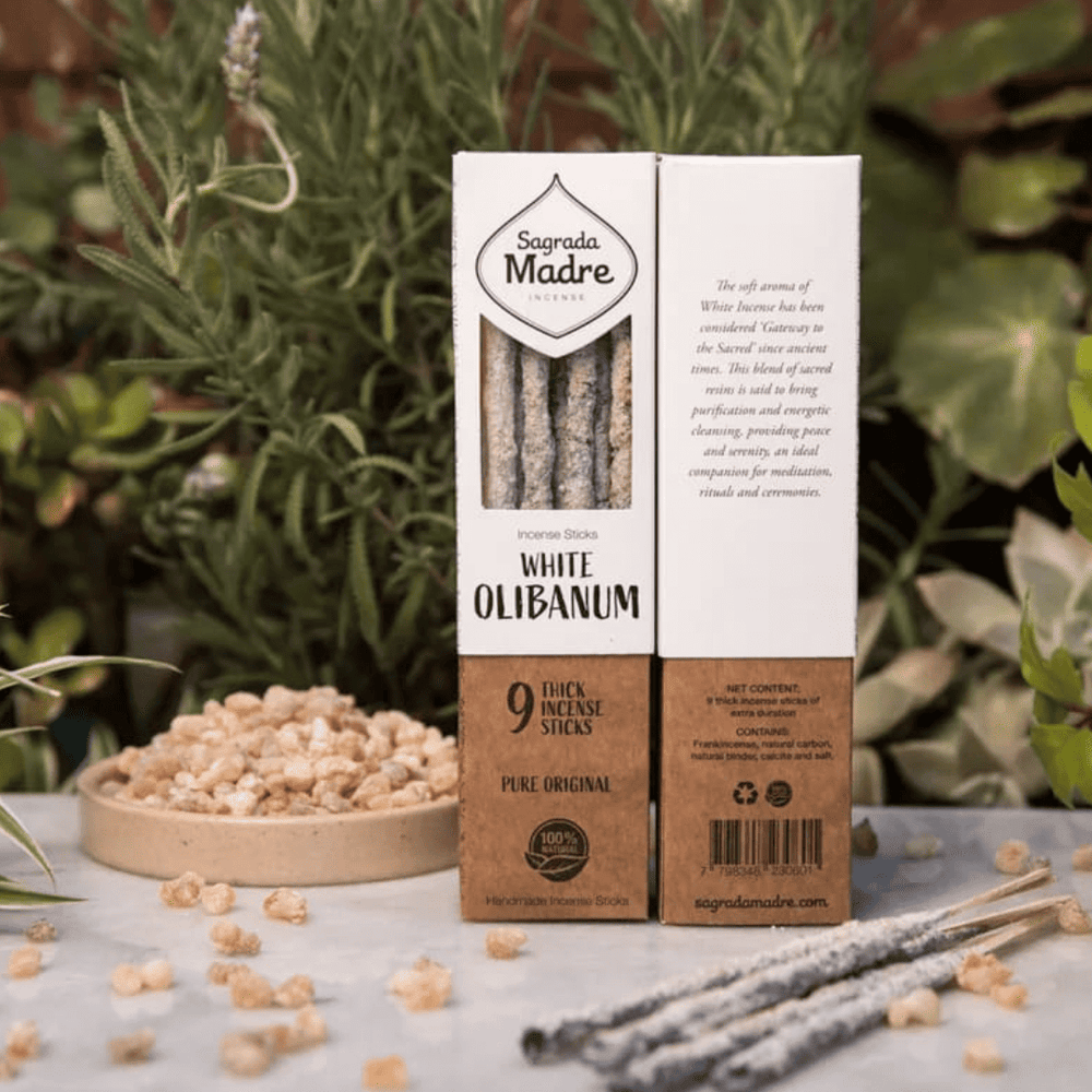 Weißes Olibanum I Natural-Räucherstäbchen