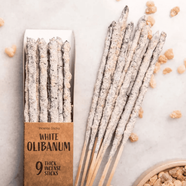 Weißes Olibanum I Natural-Räucherstäbchen