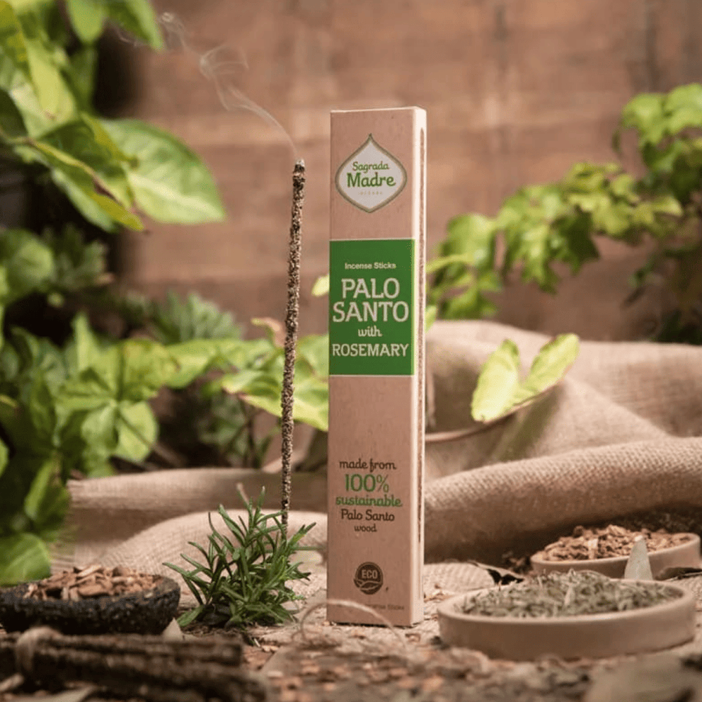 Palo Santo & Rosmarin I Natural-Räucherstäbchen